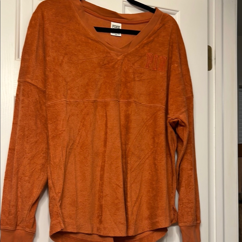 Victoria’s Secret pink sweatshirt